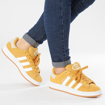 Adidas Originals - Sneakers donna Campus 00s J IG9157 Preloved Yellow Footwear White Gum 2