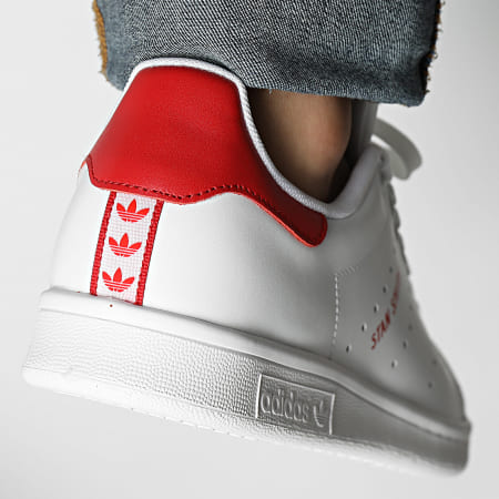 Adidas Originals - Baskets Stan Smith IG9388 Footwear White Better Scarlet