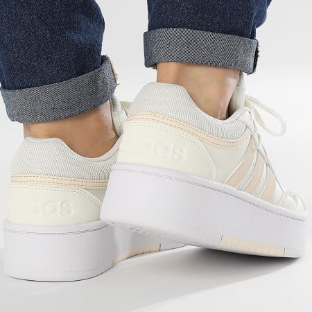 Adidas Performance - Zapatillas Hoops 3.0 Bold W Mujer ID8691 Marfil Maravilla Blanco Calzado Blanco