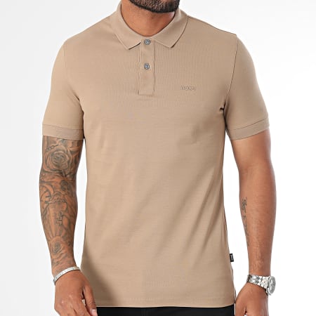 BOSS - Polo de manga corta 50468301 Beige