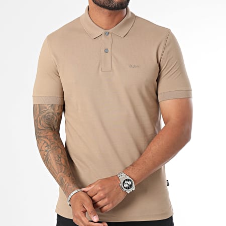 BOSS - Polo a maniche corte 50468301 Beige