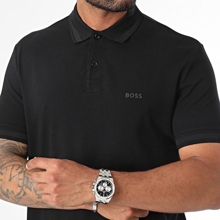 BOSS - Polo manica corta Pio 1 50507583 Nero