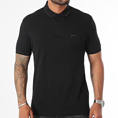 BOSS - Polo Manga Corta Pio 1 50507583 Negro