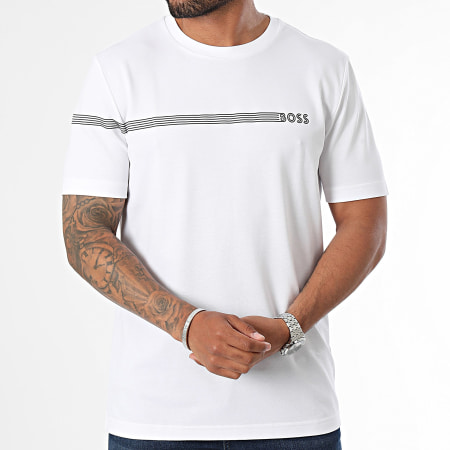 BOSS - Tee Shirt Tee 5 50519343 Wit