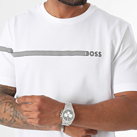 BOSS - Tee Shirt Tee 5 50519343 Wit