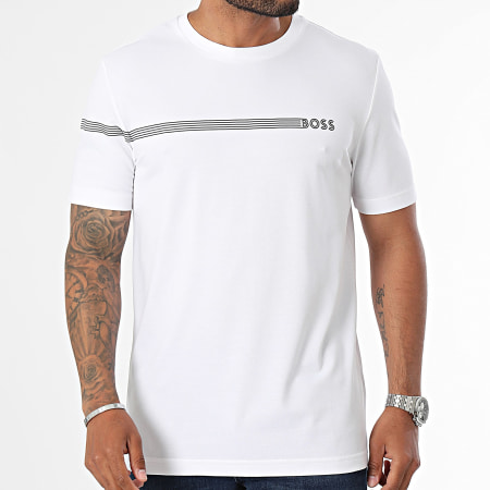 BOSS - Tee Shirt Tee 5 50519343 Wit