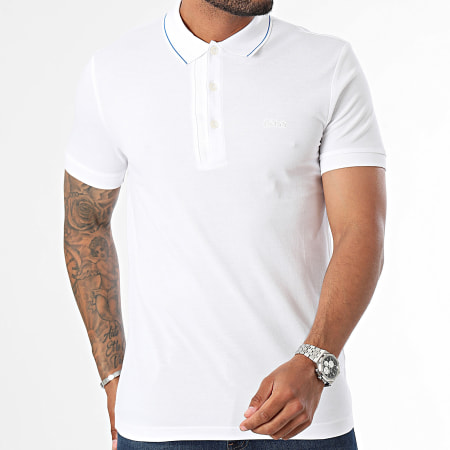 BOSS - Poloshirt met korte mouwen Paule 4 50506195 Wit