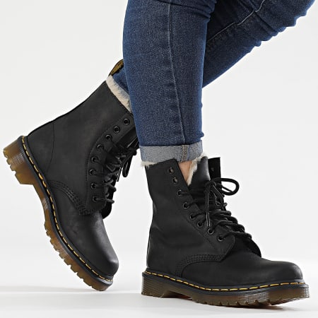 Dr Martens - Boots Femme 1460 Serena 21797001 Black