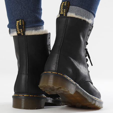 Dr Martens - Botas Mujer 1460 Serena 21797001 Negro