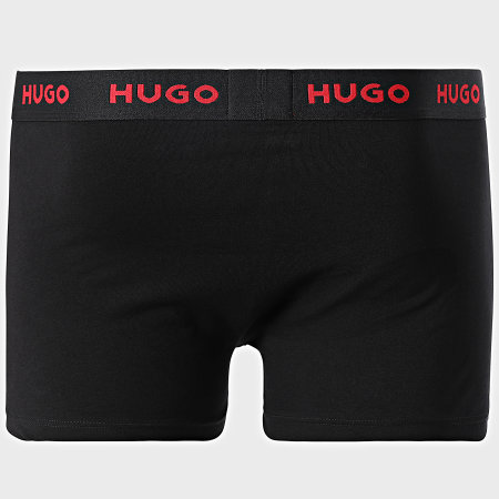 HUGO - Set di 3 boxer 50517878 Nero