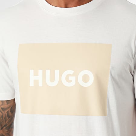 HUGO - Camiseta Dulive222 50467952 Blanca