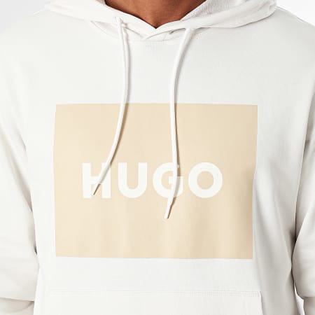 HUGO - Duratschi 223 Sudadera con capucha 50473168 Blanco