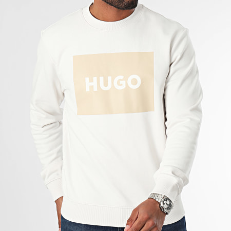 HUGO - Duragol 222 Sweatshirt met ronde hals 50467944 Wit