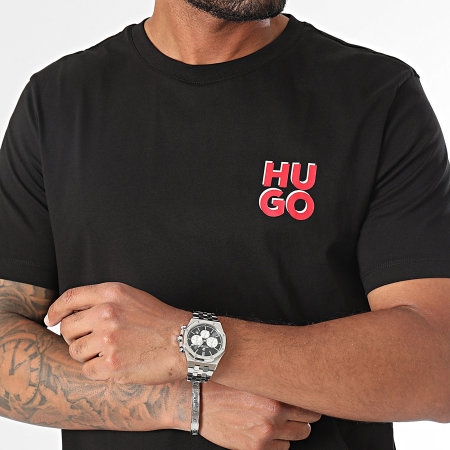 HUGO - Camiseta Dimoniti 50522434 Negro