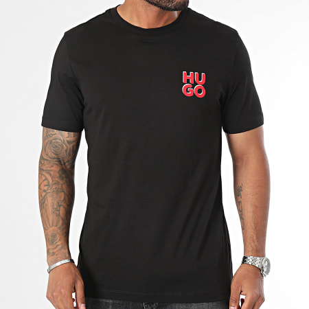 HUGO - Camiseta Dimoniti 50522434 Negro