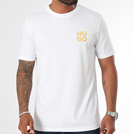 HUGO - Camiseta Dimoniti 50522434 Blanco