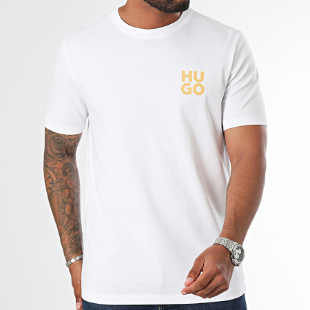 HUGO - Camiseta Dimoniti 50522434 Blanco