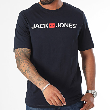 Jack And Jones - Corp Logo T-shirt Navy