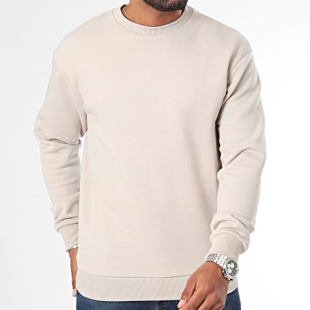 Jack And Jones - Set di 2 felpe girocollo Bradley Beige Brown