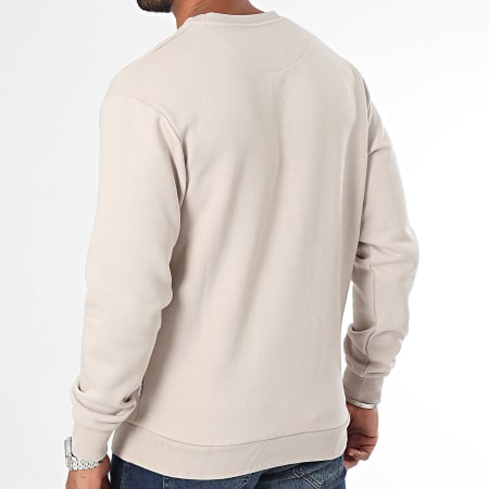 Jack And Jones - Set van 2 Bradley Beige Bruin Crewneck Sweatshirts