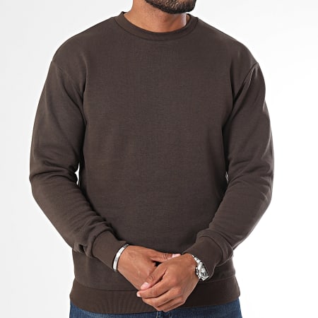 Jack And Jones - Set van 2 Bradley Beige Bruin Crewneck Sweatshirts