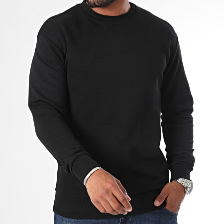 Jack And Jones - Lote de 2 sudaderas de cuello redondo Bradley Gris brezo Negro