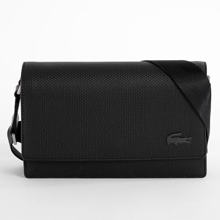 Lacoste - Sacoche Flap Reporter Noir