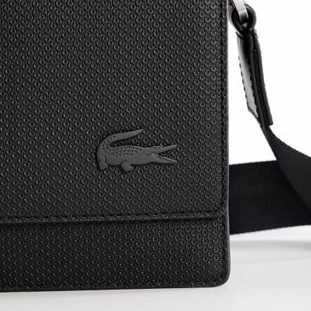 Lacoste - Sacoche Flap Reporter Noir