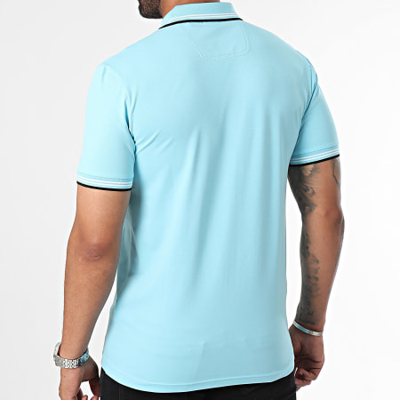 BOSS - Poloshirt met korte mouwen Paul 50506193 Lichtblauw