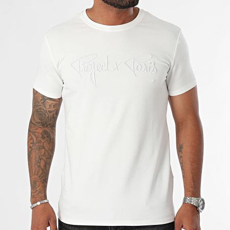 Project X Paris - T-shirt girocollo 1910076 Bianco