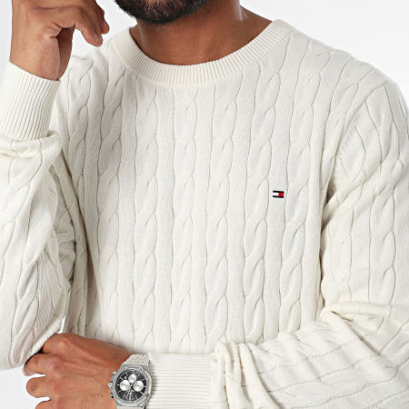 Tommy Hilfiger - Classic Cable 3132 Sweater Blanco