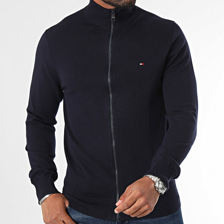 Tommy Hilfiger - Veste Zippée 1985 Zip Through 2747 Bleu Marine