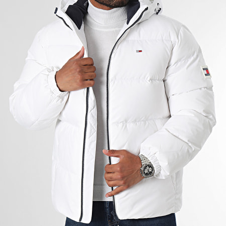 Tommy Jeans - Essential 9786 Jas met capuchon Wit