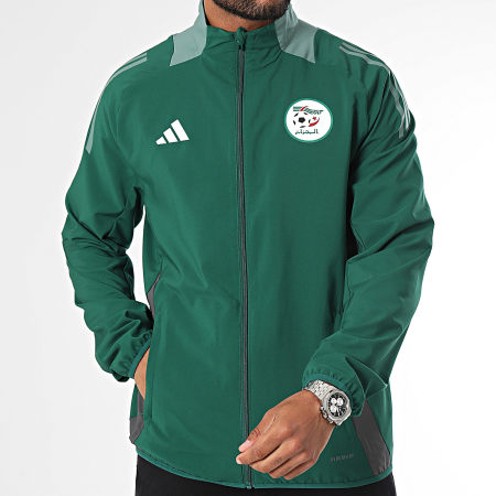 Adidas Sportswear - Veste Zippée Algérie JJ5986 Vert