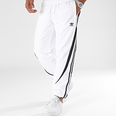 Adidas Originals - Archivio IZ4830 Pantaloni da jogging a fascia bianchi