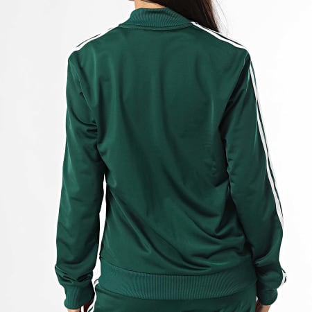 Adidas Sportswear - Dames trainingspak met 3 strepen IJ8785 Flesgroen