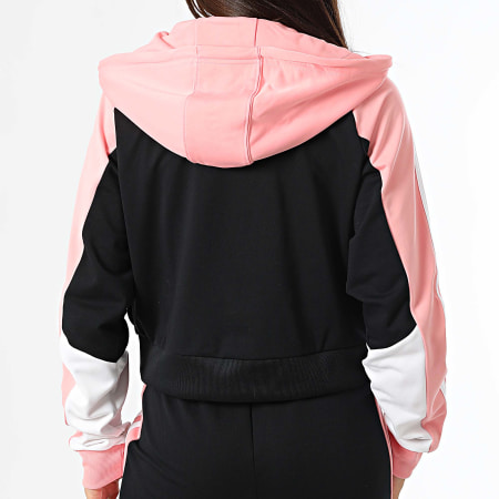 Adidas Sportswear - Boldblock trainingspak voor dames IX1110 Roze Zwart