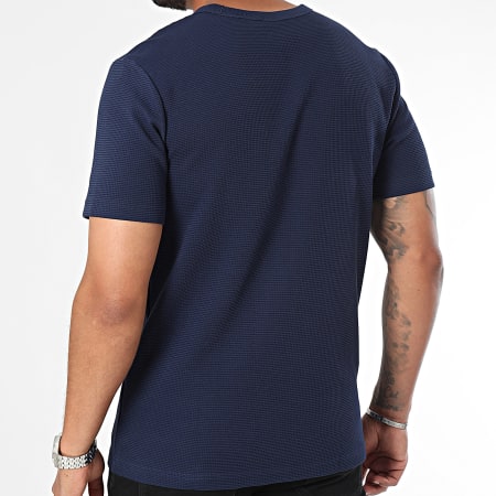 Adidas Originals - Essential Waffle Tee Shirt IY2298 Azul Marino