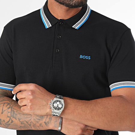 BOSS - Polo de manga corta 50469055 Negro