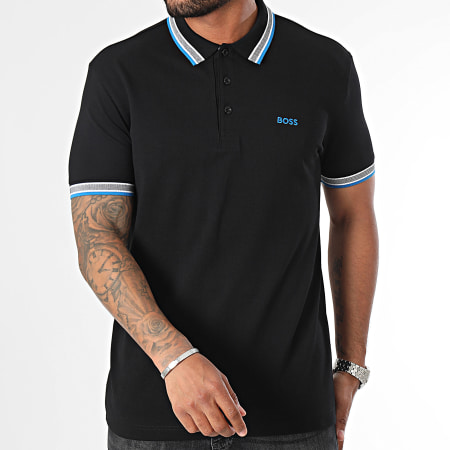 BOSS - Polo de manga corta 50469055 Negro