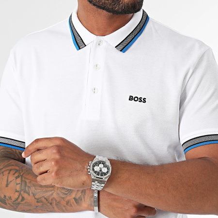 BOSS - Polo Manches Courtes 50469055 Blanc