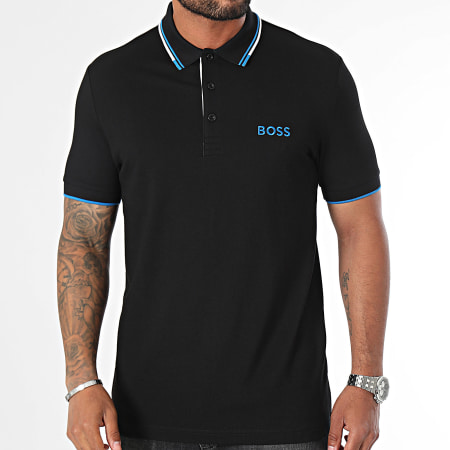 BOSS - Polo Paddy Pro a maniche corte Nero