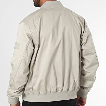 Calvin Klein - Veste Bomber Sateen Stretch Hero Beige