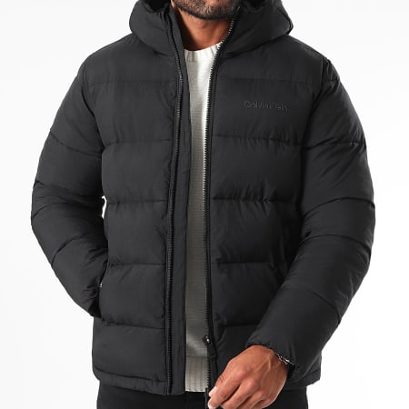 Calvin Klein - Chaqueta acolchada con capucha O514 Negro