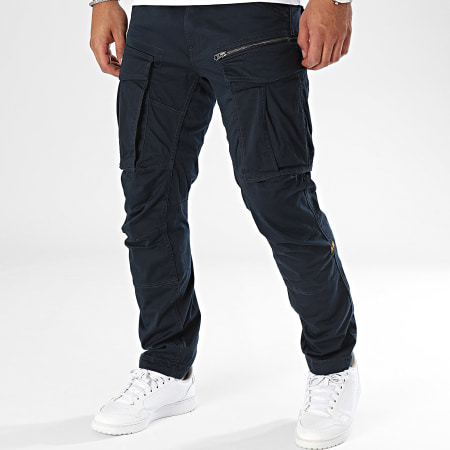 G-Star - Pantalon Cargo Rovic Zip 3D Tapered D02190-5126 Bleu Marine