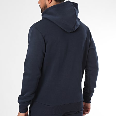 Jack And Jones - Ferris Navy Blauw Sweatshirt met capuchon en Joggingbroek Set