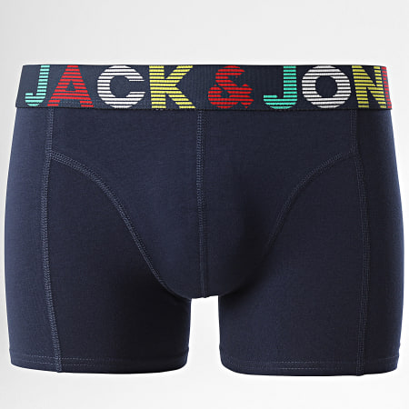 Jack And Jones - Juego De 3 Calzoncillos Ethan Azul Marino Gris Negro