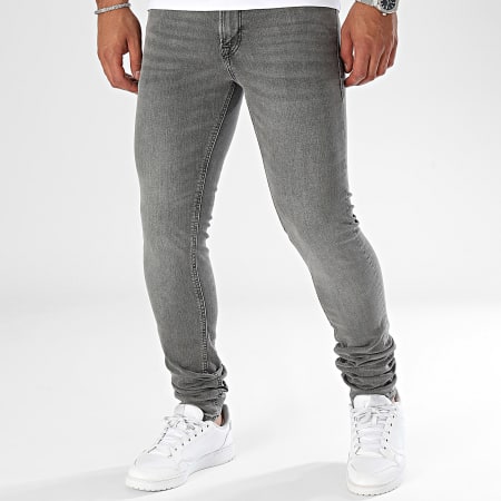 Jack And Jones - Jean Skinny Liam Original Gris