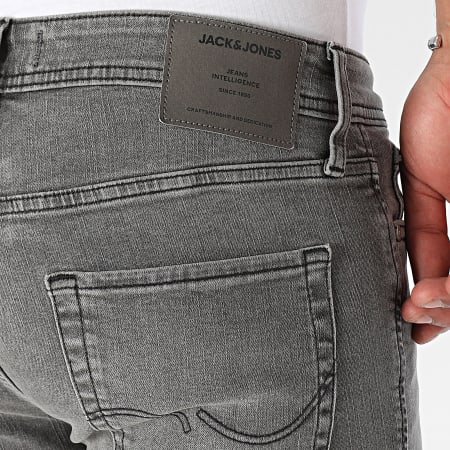 Jack And Jones - Liam Original Skinny Jeans Gris