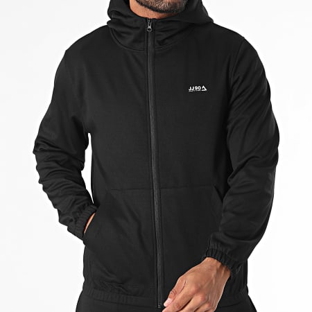 Jack And Jones - Chándal con cremallera Basic Negro